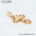 33965 xuping hot sale cross new design gold religious pendant